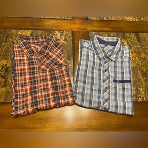 Pair of Men’s Club Ride Short Sleeve Shirts